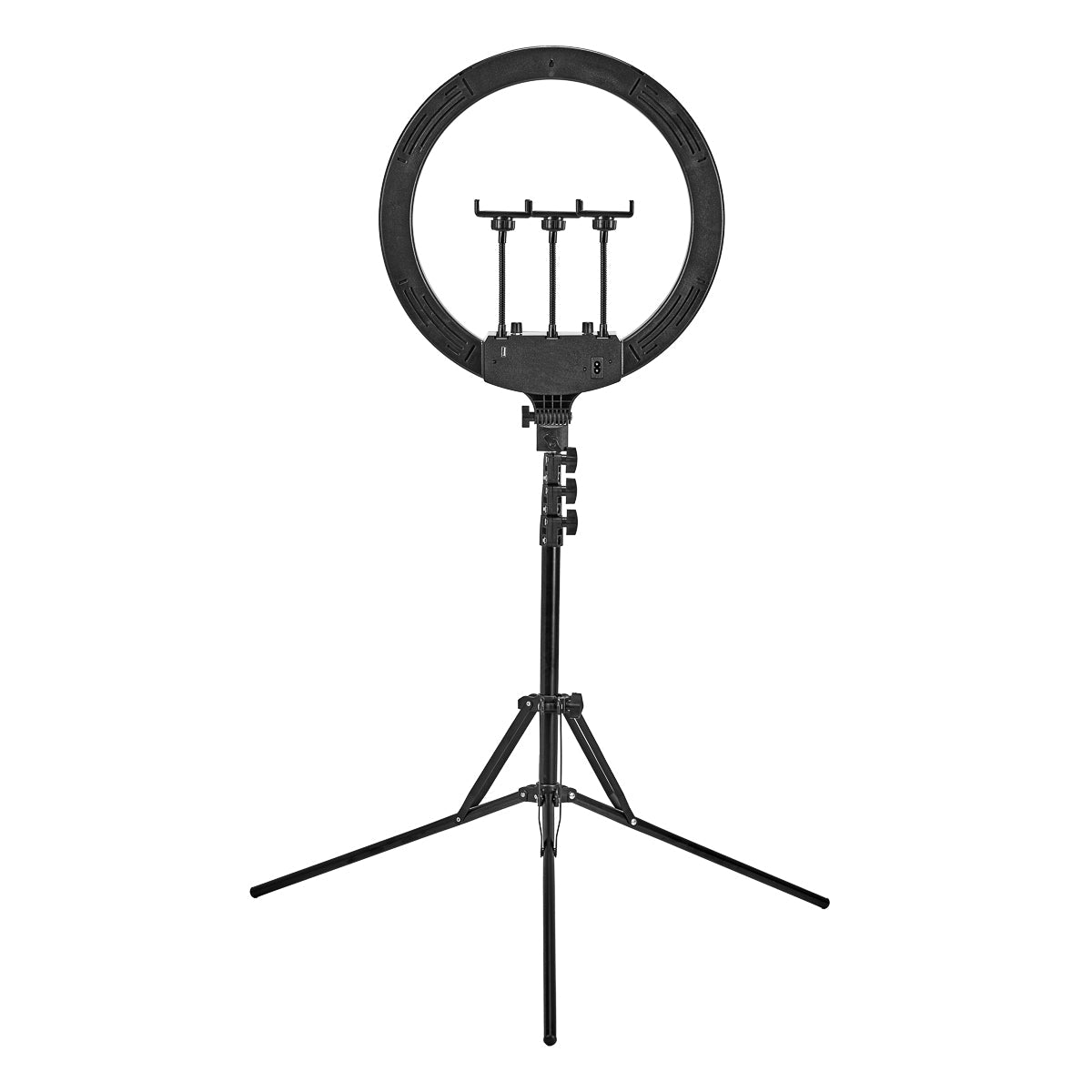 Glowwer ProLight | Professionelle 18" Ringlampe mit höhenverstellbarem Stativ und 45W LED-Beleuchtung