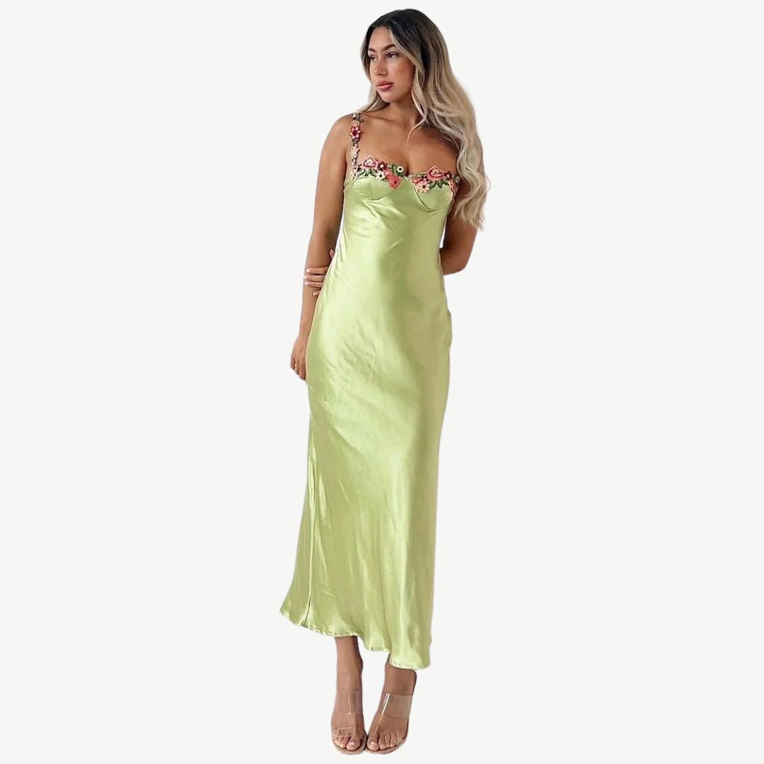 Anji | Elegantes Maxi-Damenkleid