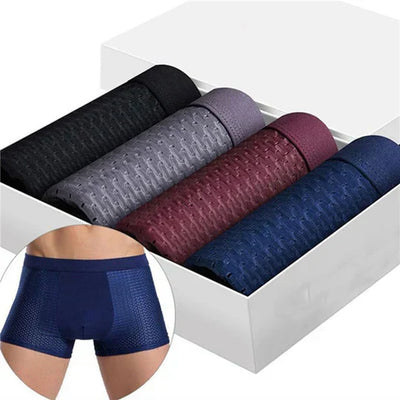 ActiveCool Boxershorts für Herren - Atmungsaktive Kühlende Unterhosen (5-Pack)