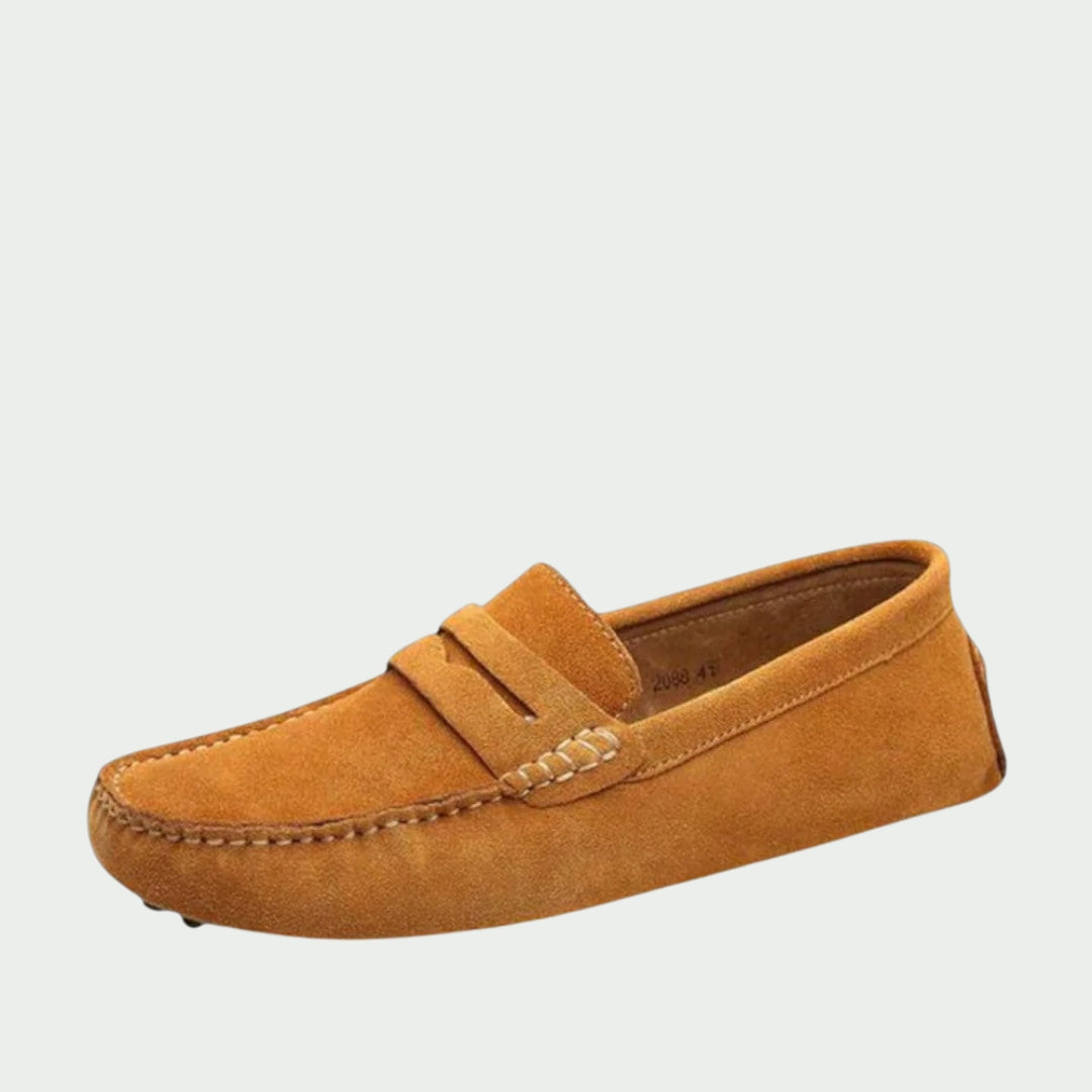 Enrique – Handgefertigter Wildleder Loafer