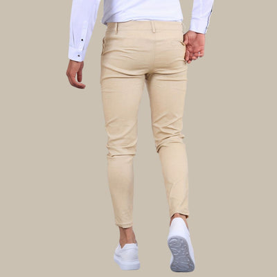 Chinohose für Herren - Slim Fit Stretch-Hose für den Sommer
