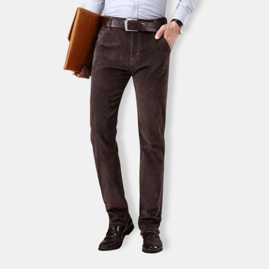 Herren Klassische Schlanke Passform Hose | Bequeme