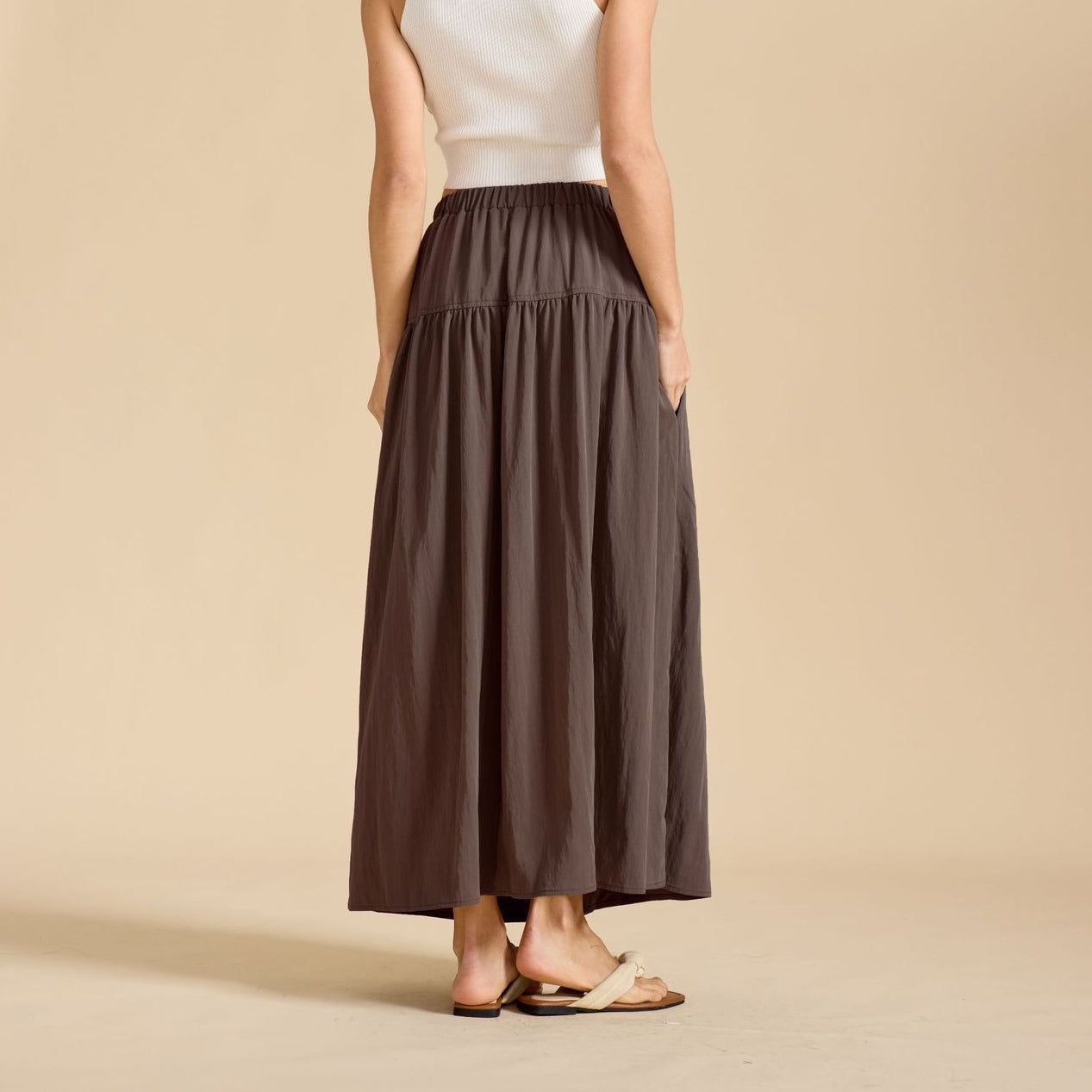Renaissance Style High Waist Maxi Skirt