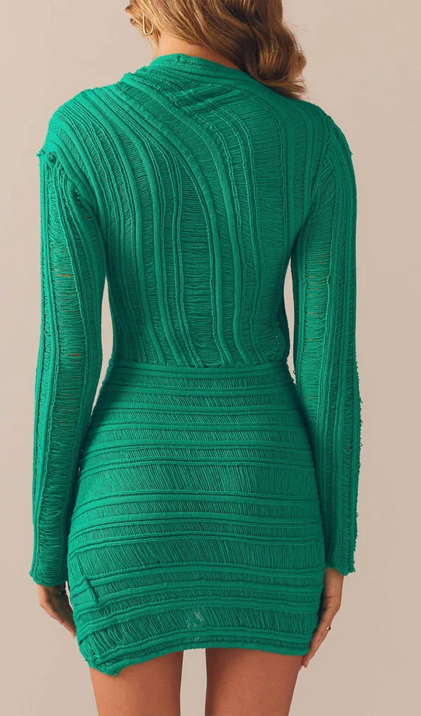 Elowen | Feminines Minikleid mit Cut-Out-Design