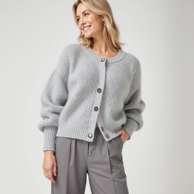 ModenGlanz | Weiche und kuschelige Strickjacke für kühle Tage