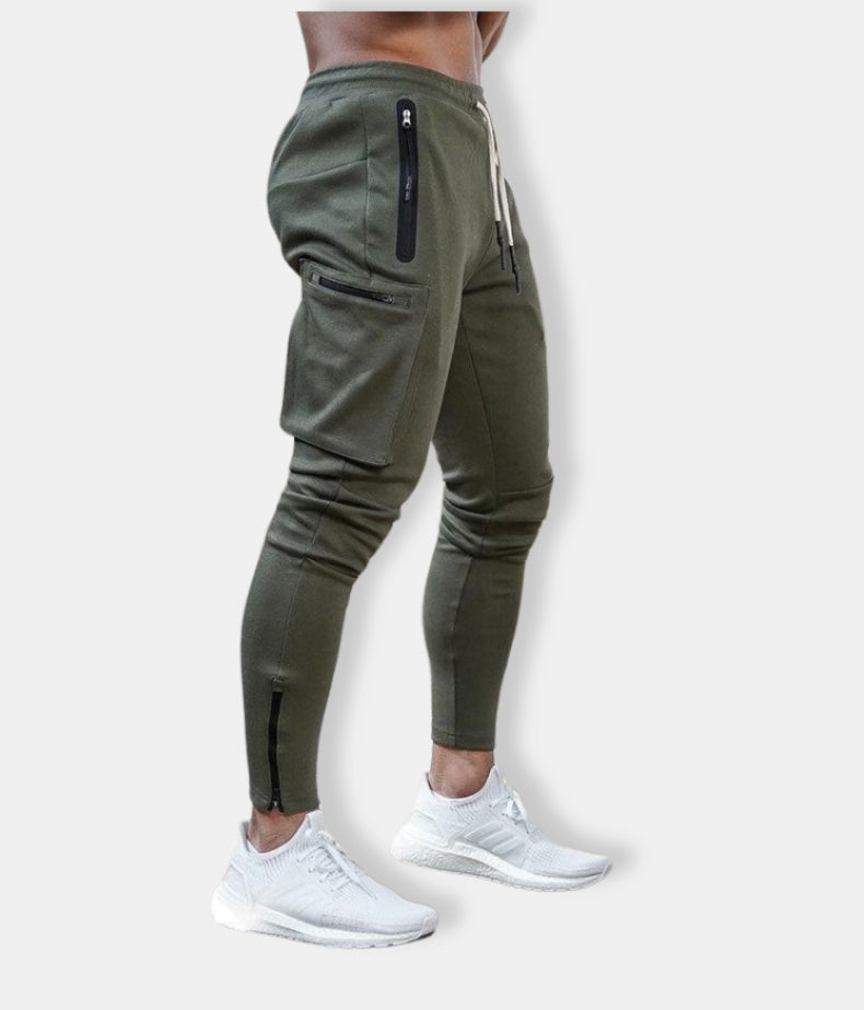 Herren Sportliche Cargo-Hose | Schlanke Passform