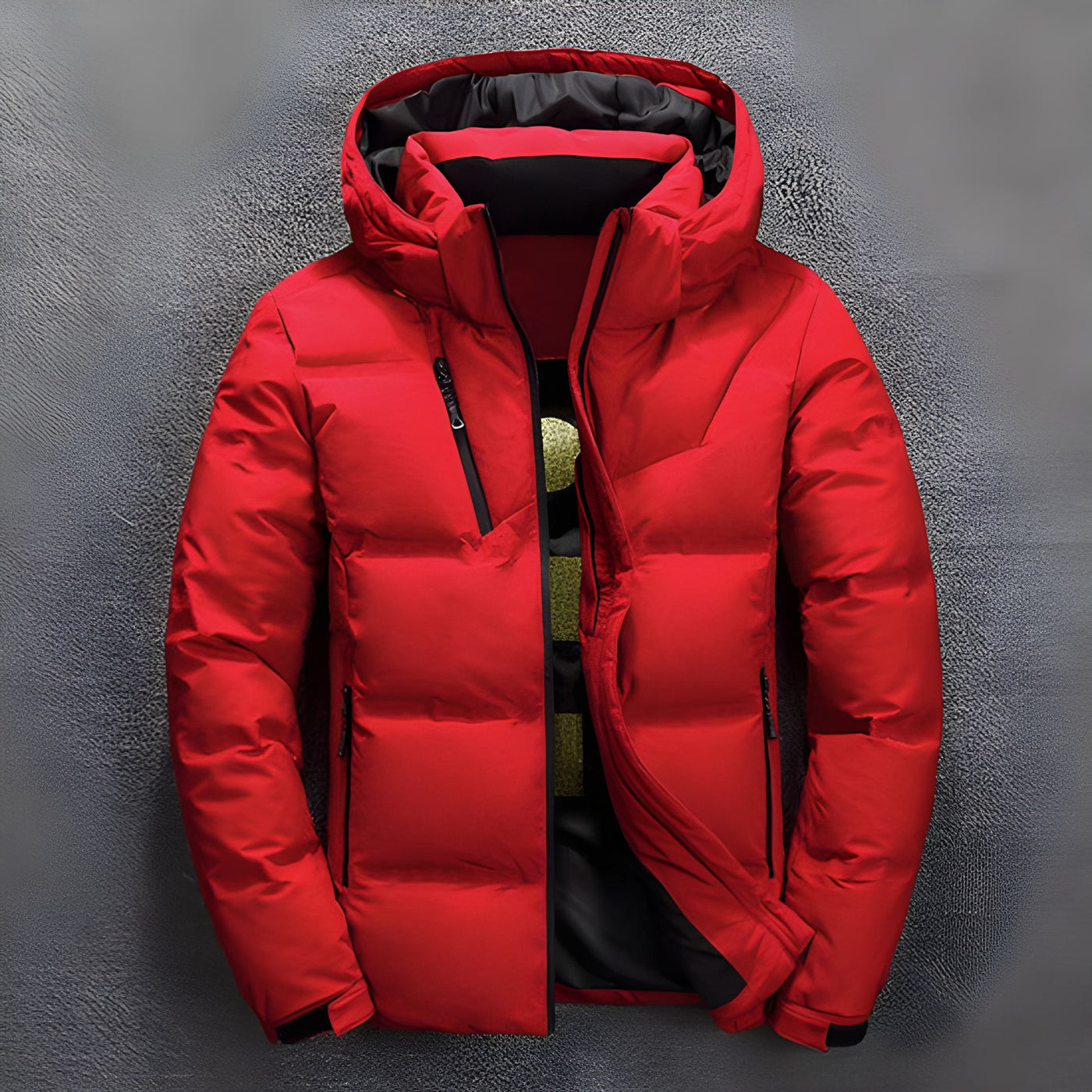 Dick gefütterter Wintermantel für Herren