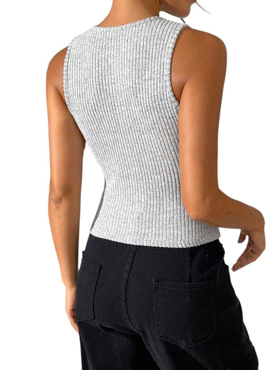 Niva – Geripptes Tanktop mit moderner Linie