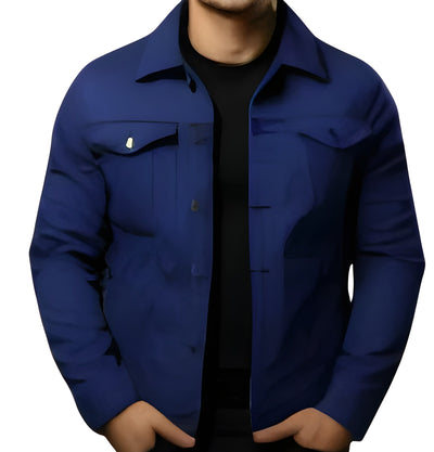 Klassische Herren Jeansjacke