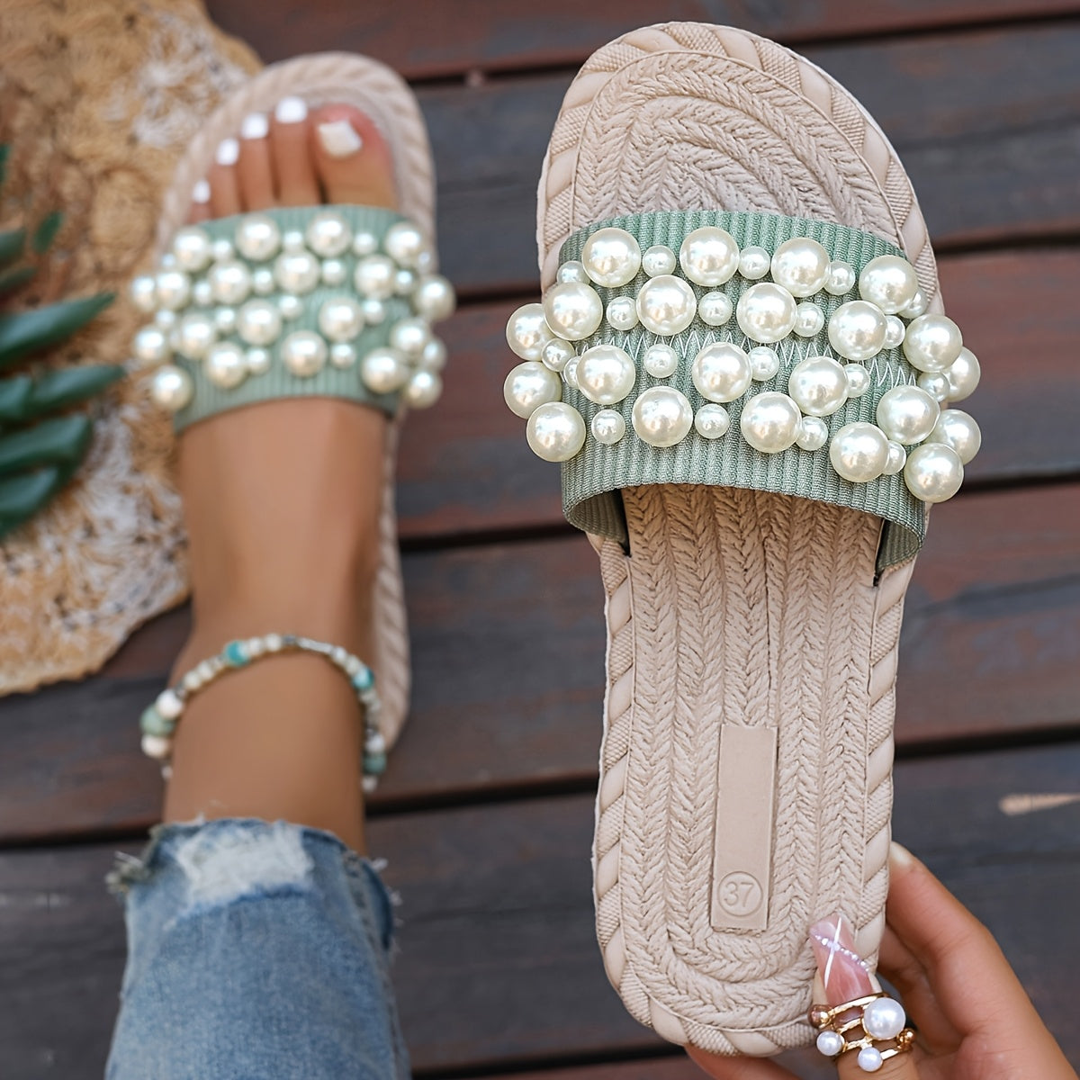 Elegante Flache Sandalen für Damen