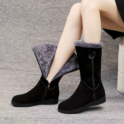 Gefütterte Winterstiefel für Damen