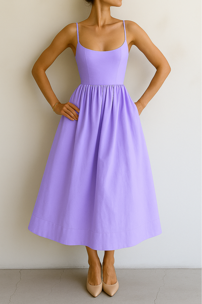 Rieneke - Ärmelloses Elegantes Kleid