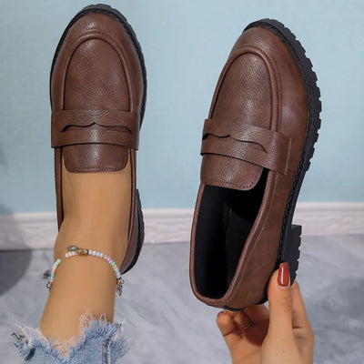 Round Toe Flats Loafers