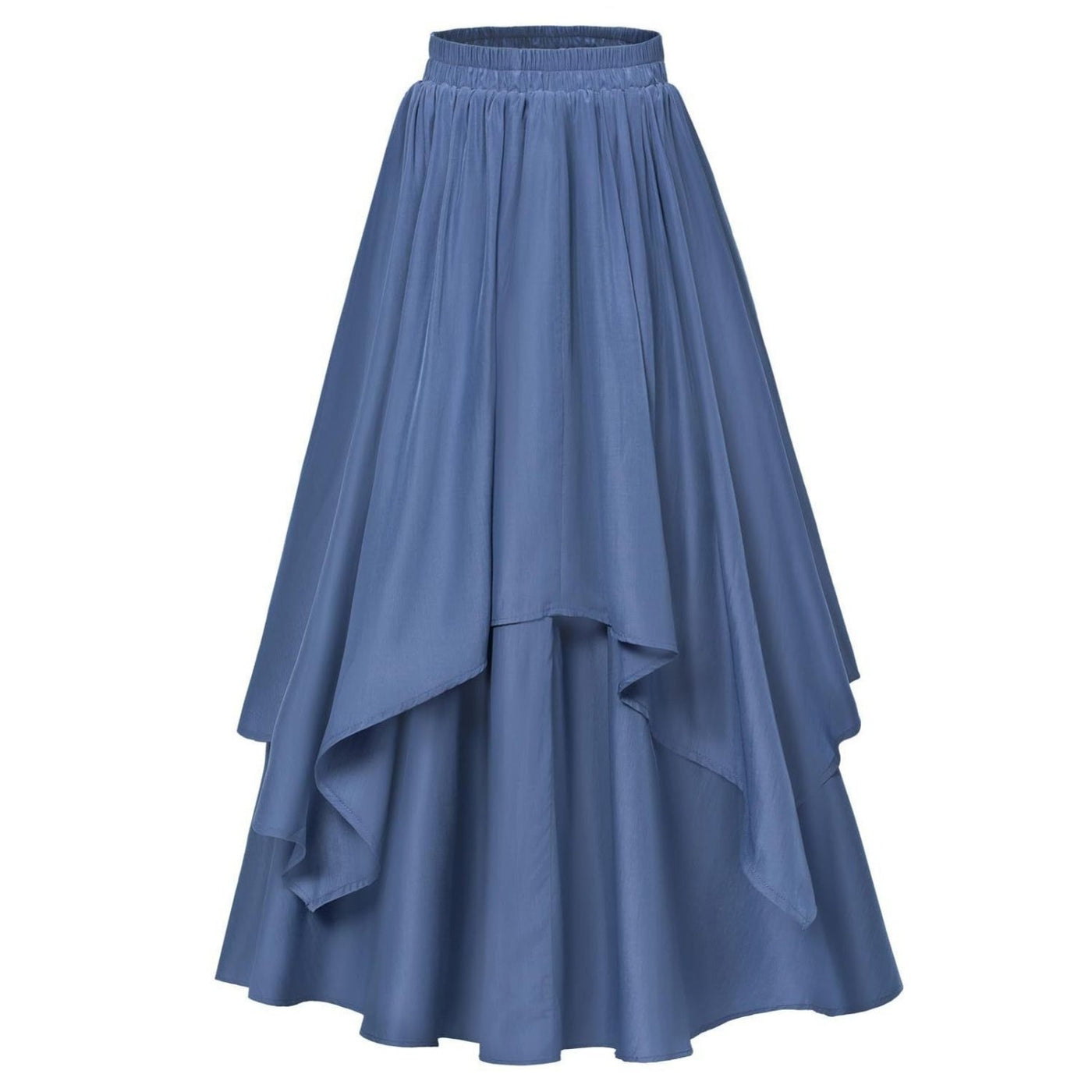 Renaissance Dual-Layer Swing Maxi Skirt