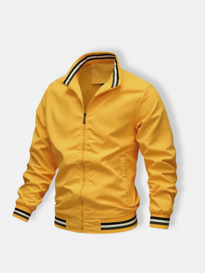 Herren Reißverschluss Lässige Bomberjacke | Langarm