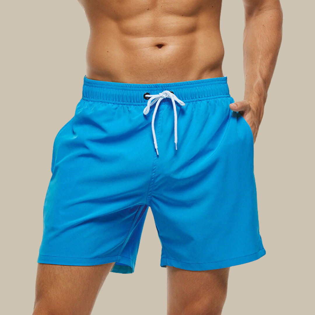 Badehose für Herren - Schnelltrocknende Badeshorts mit Stretch für den Sommer