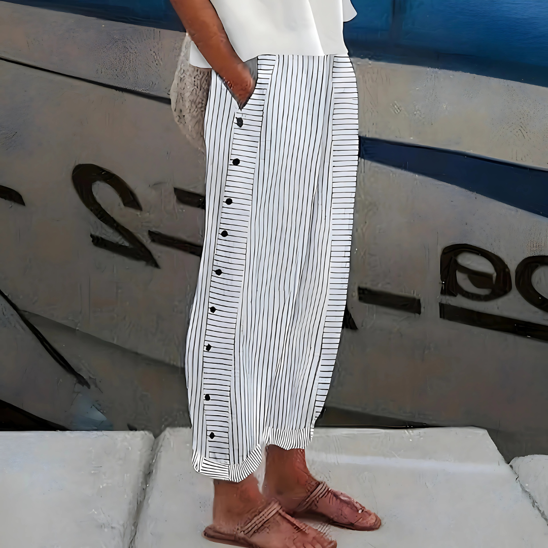 Mila™ | Soft-Line-Hose mit Seitentaschen