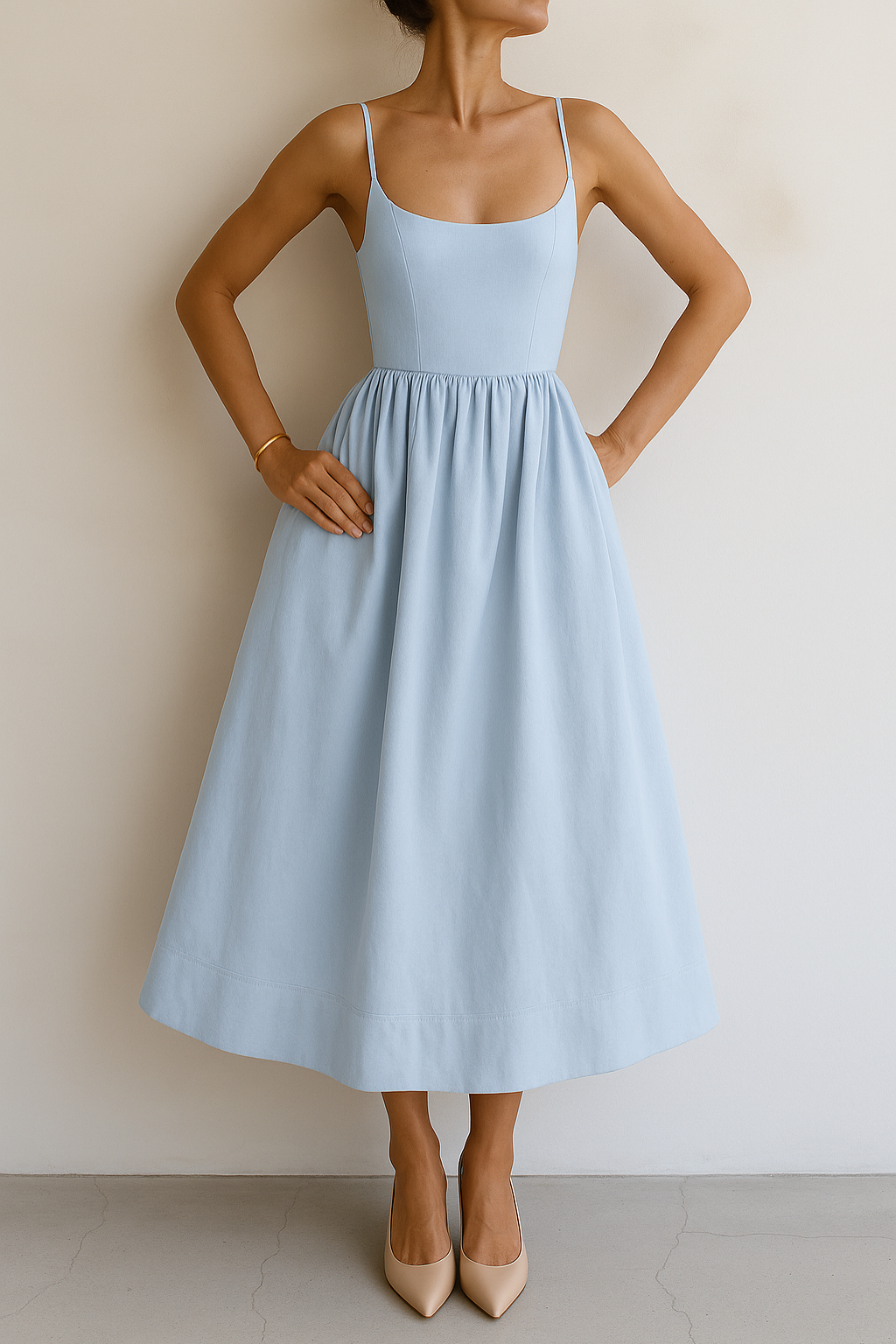 Rieneke - Ärmelloses Elegantes Kleid