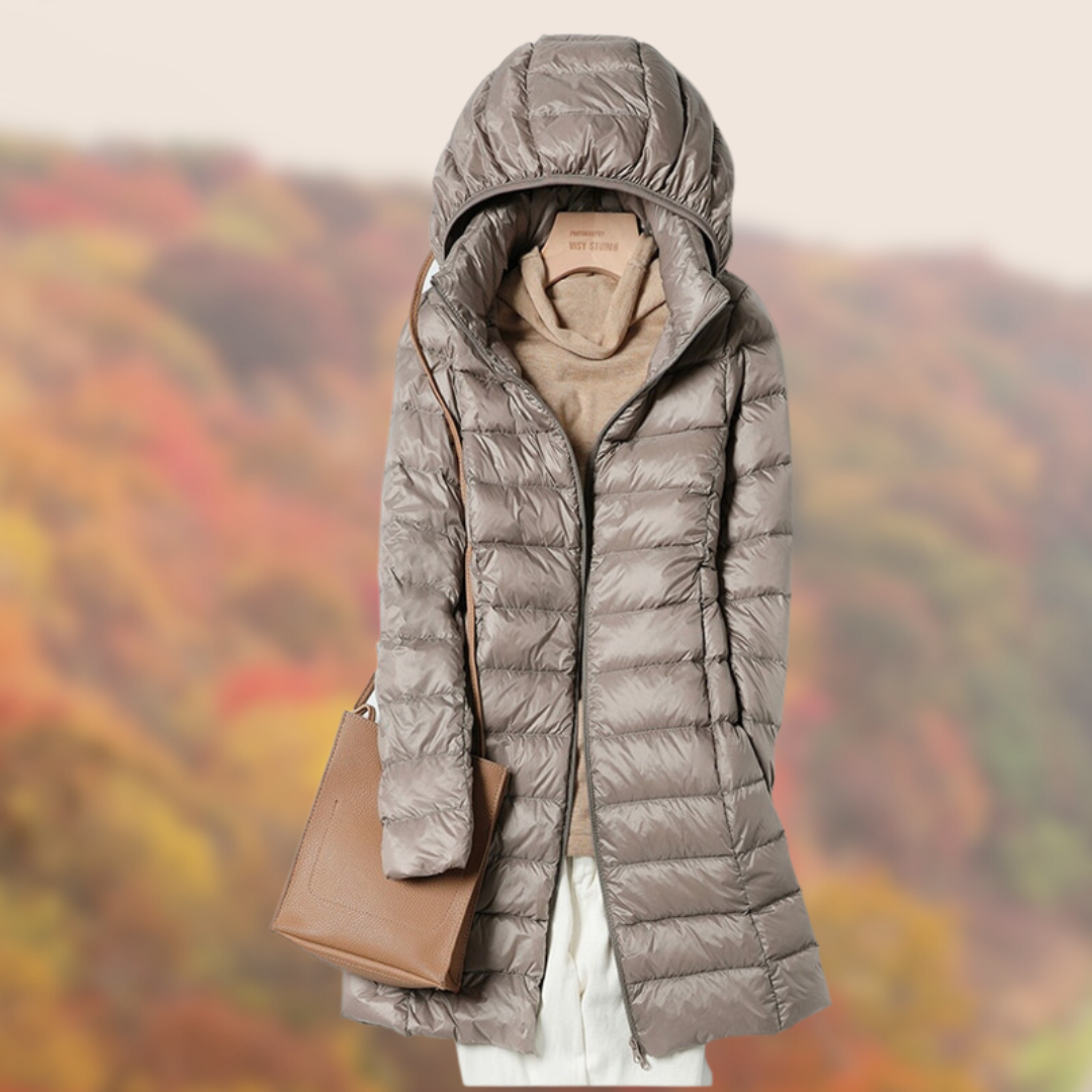 Kuschelige Regenjacke für Damen | Winter
