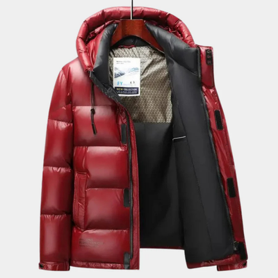 Herren Winddichter Winter Puffer Jacke | Kapuze