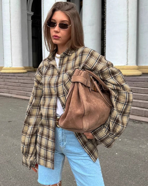 Molly | Oversize Karohemd