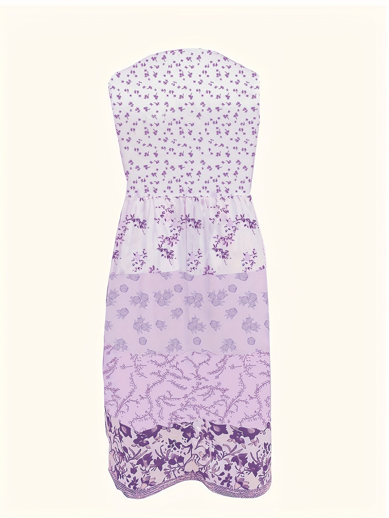 Blumiges Midikleid für Damen