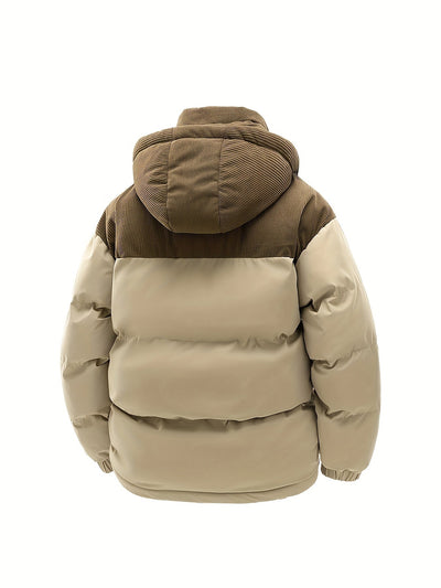 Freizeit Kapuzen Puffer Jacke mit Füllung