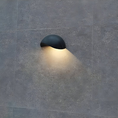 NoirLume Light - Minimalistische halbkreisförmige LED-Wandleuchte