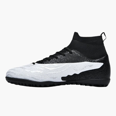 Herren-Fußball schuhe mit Schnürverschluss und Noppensohle