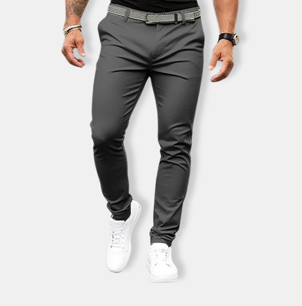 Herren Schlanke Passform Chino Hosen | Stilvoll