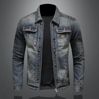 LOGAN VINTAGE DENIM JACKE