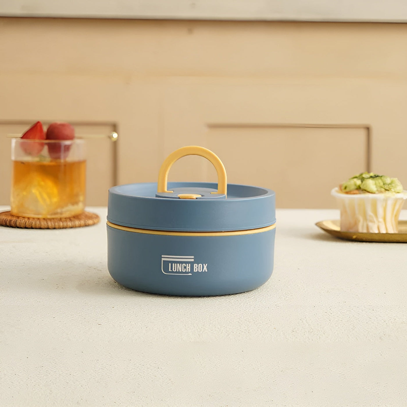 Isolierte Lunchbox – Mehrlagig  Fächern & Auslaufsicher  | Inkl. Tragetasche