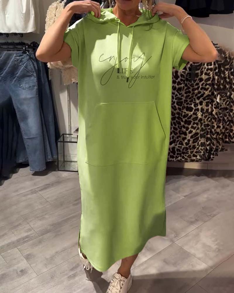 Nadia – Elegantes Kleid Mit Kapuze