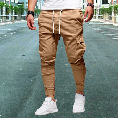 Leo - Lässige Herrenhose mit aufgesetzten Taschen