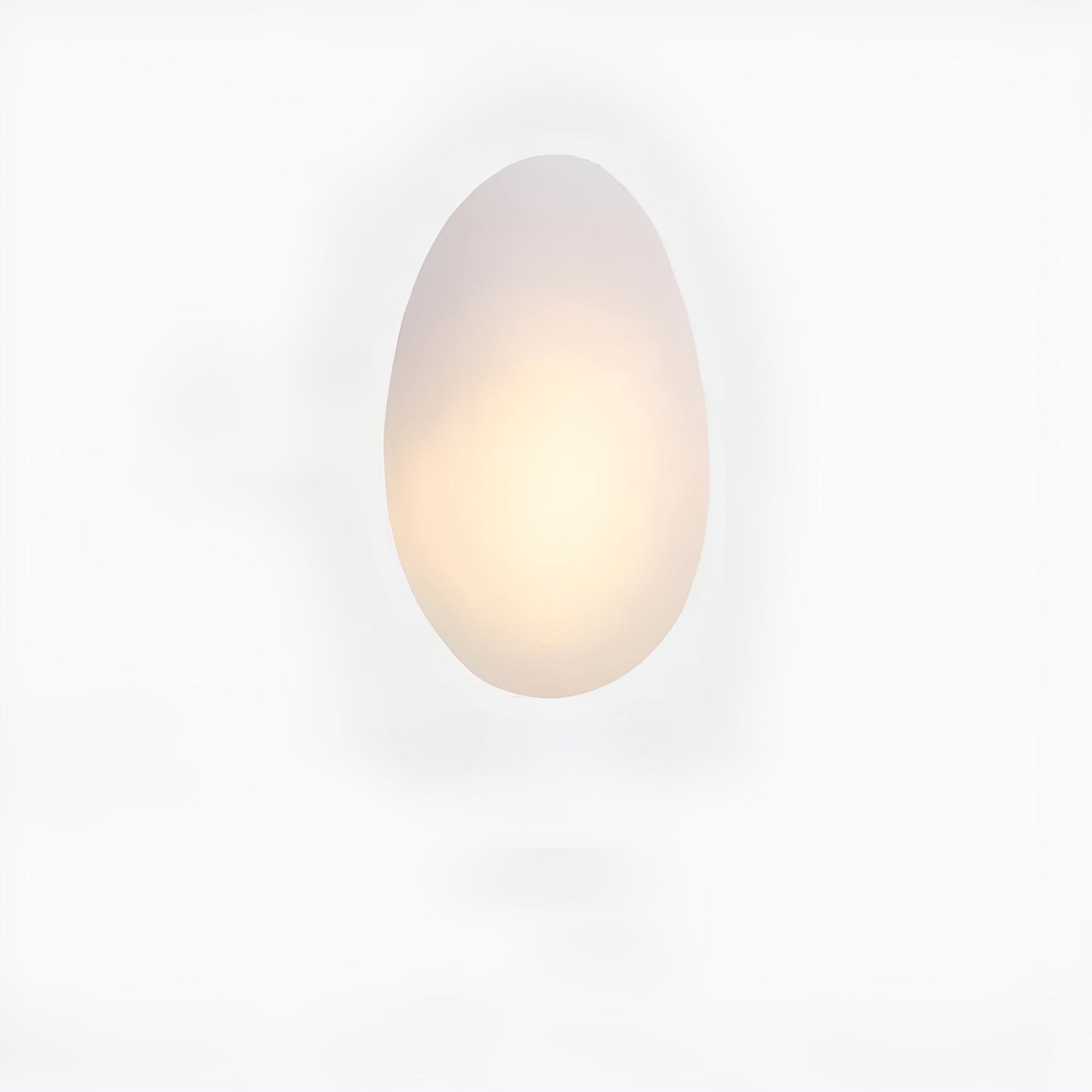 LED Wandleuchte in Kieselstein Design– Dekoratives nordisches Design für Wohnzimmer & Flur