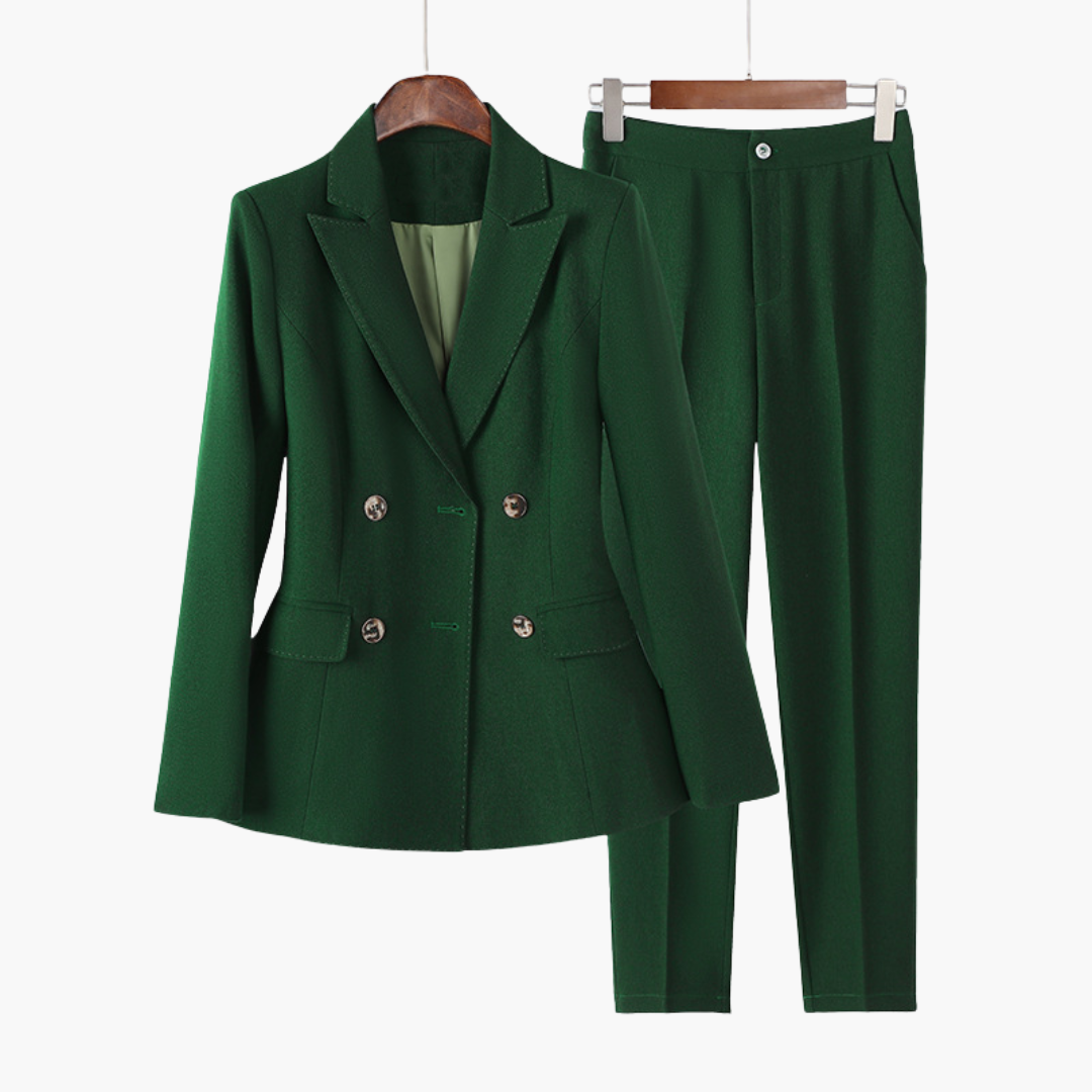 Eleganter Blazer Zweiteiler für Damen - Blazer und Hose