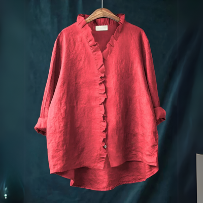 LORENA - KLASSISCHE DAMENBLUSE MIT FEMININEM CHARME