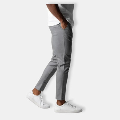 Herren Lässige Slim Fit Hose | Mit Seitentasche