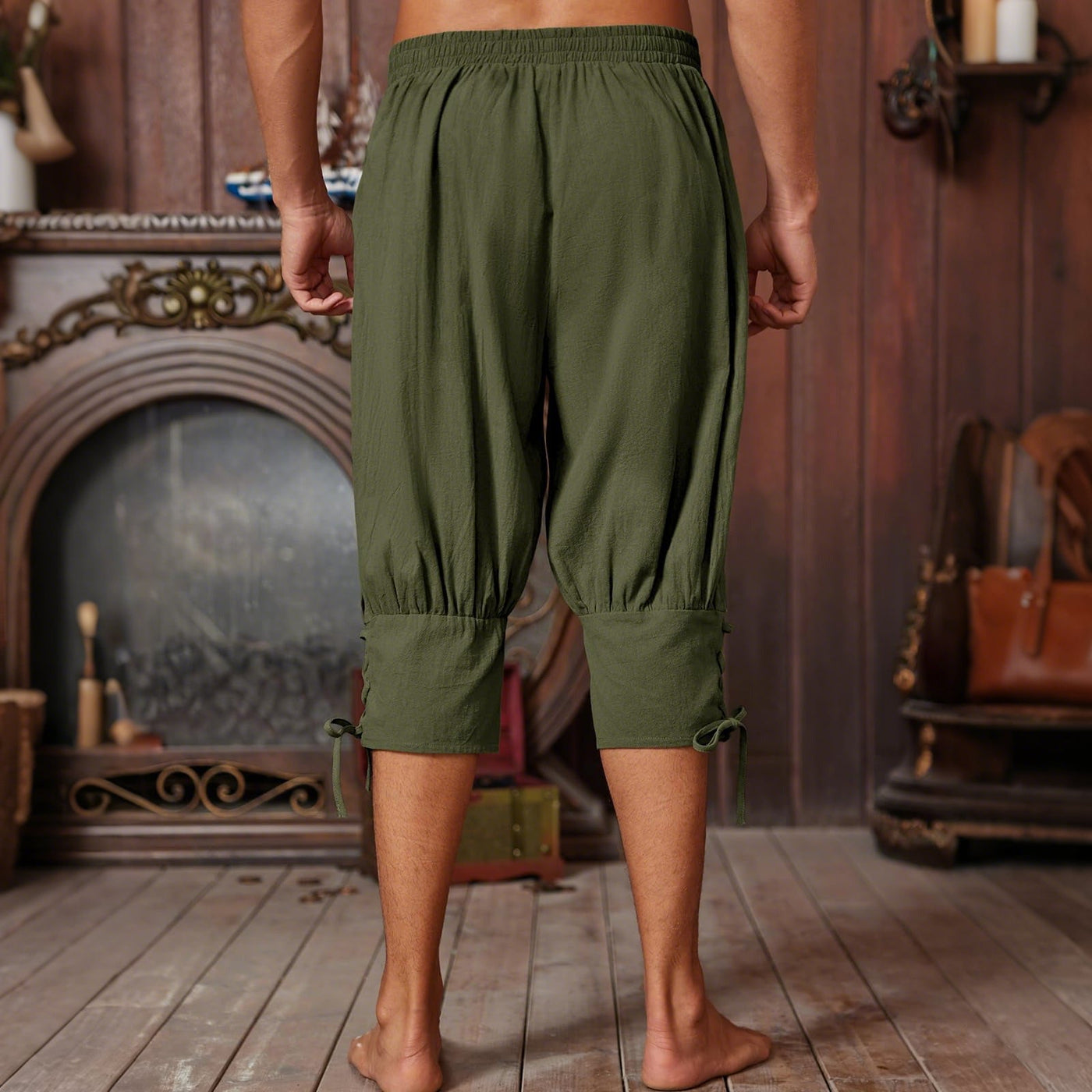 Retro Style Pirate Cotton Linen Pants