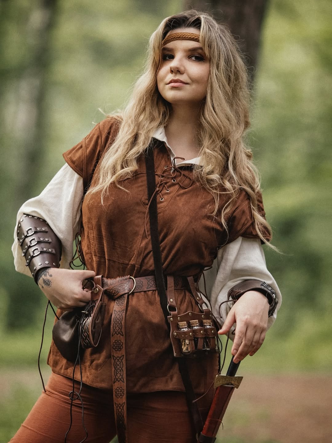 Medieval Fantasy Adventurer Costume Set