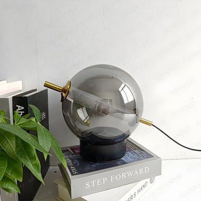 BrightSphere Lamp - Retro-Stil Runde Glaskugellamp