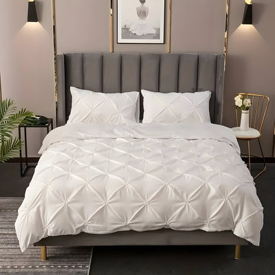 CloudLoom Duvet Set - Kneifen Quetschfalten-Bettdecke Set