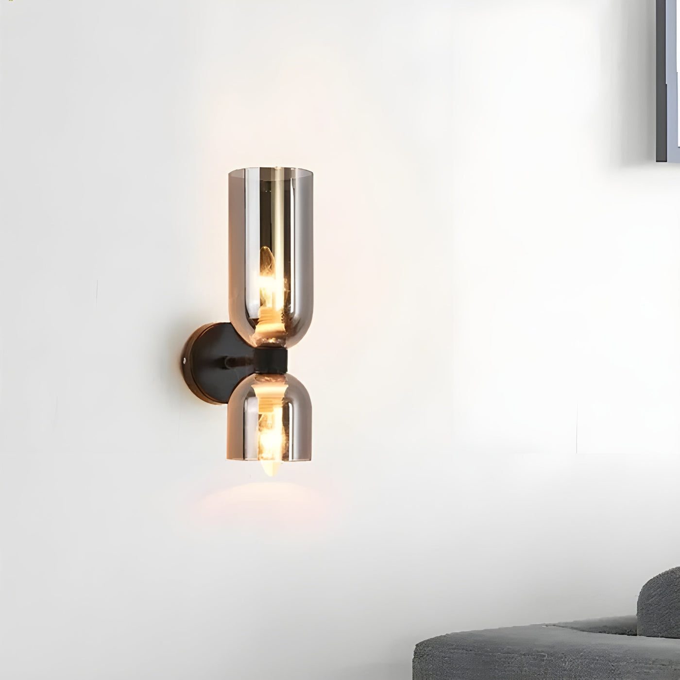 LED-Wandleuchte mit Doppelkopf – Nordisches Design, Warmes Licht für Wohn- und Arbeitsbereiche