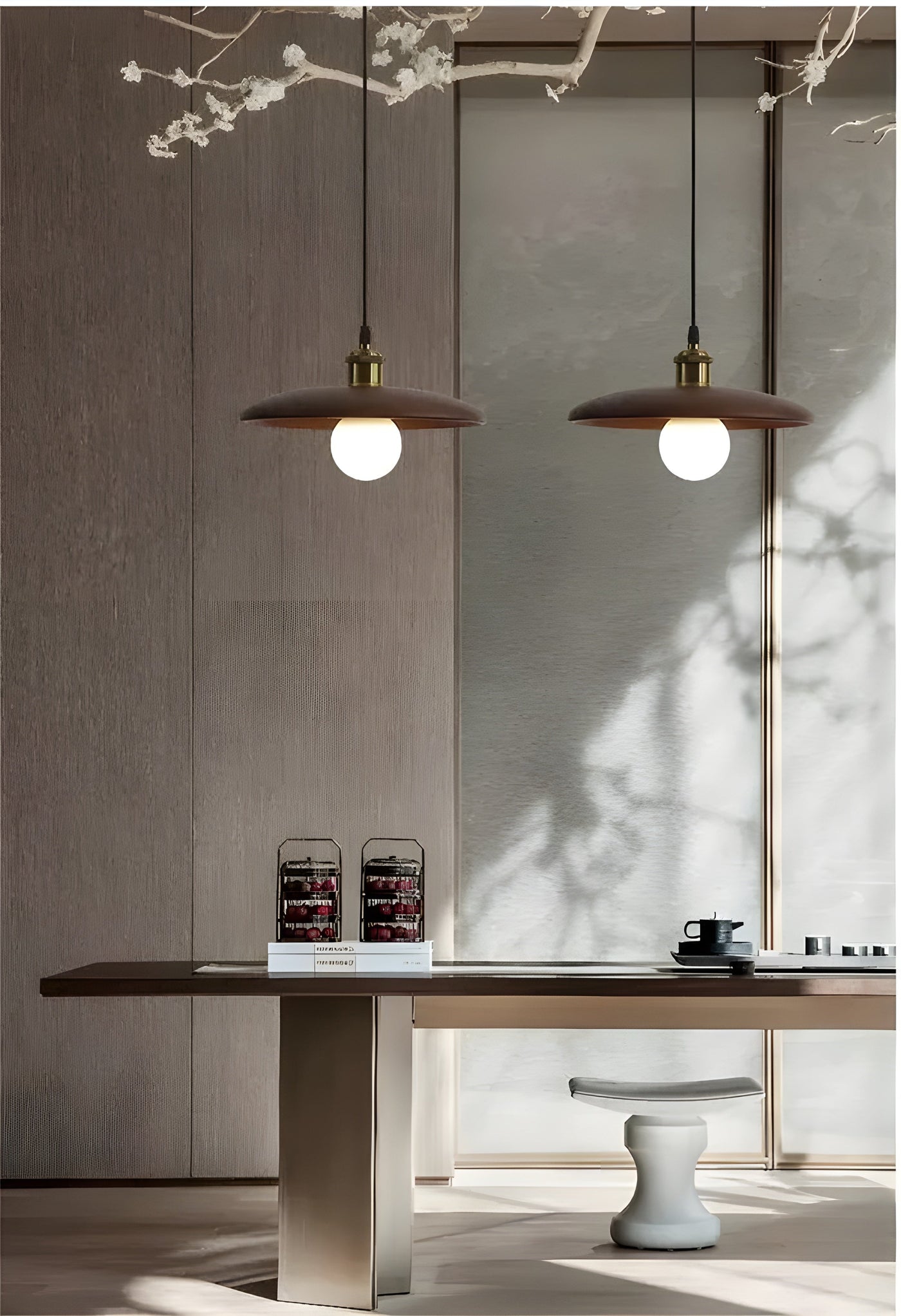 NatureLuxe Light - Dekorative Holz-Deckenleuchte