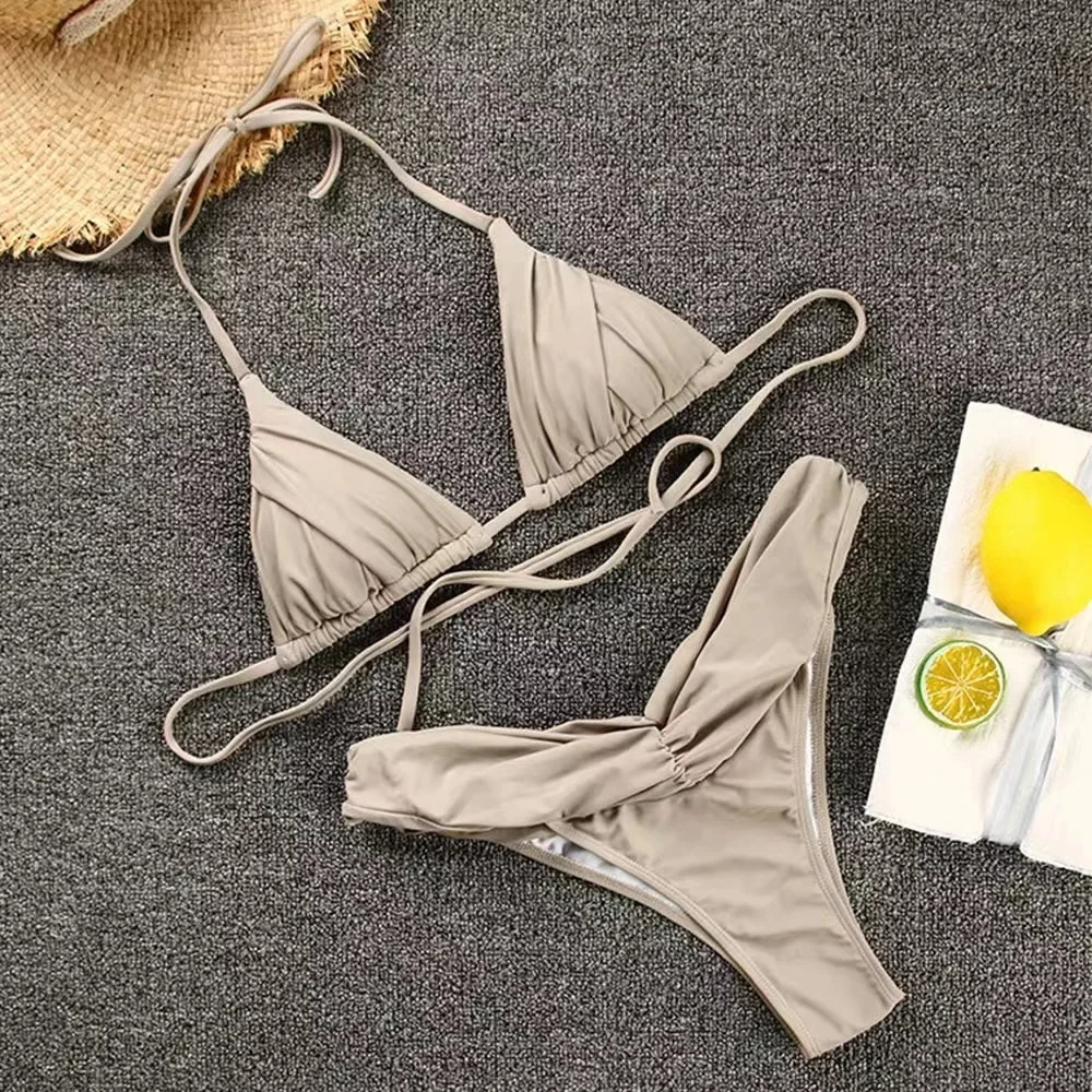 ZephyrGlanz | Stilvolles Zweiteiliges Bikini-Set für Strandliebhaber
