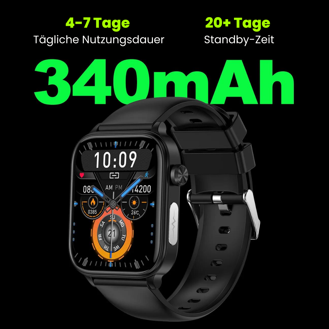 Gluco mit SOS-Funktion und zertifizierter Blutzuckermessung