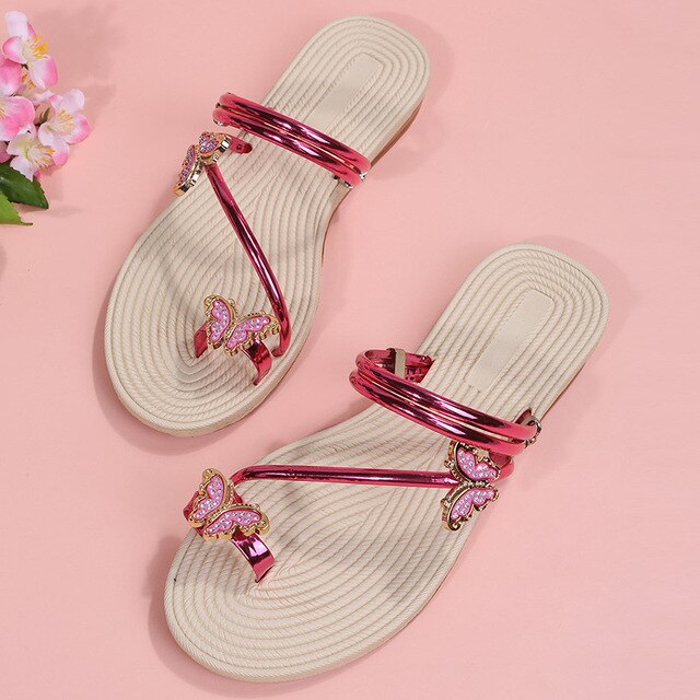 Chloa Boho Sandalen | Lässige Strandsandalen für Frauen