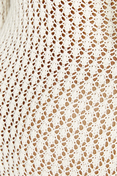 Louise Strandkleid | Modernes, rückenfreies Sommerkleid aus Strick