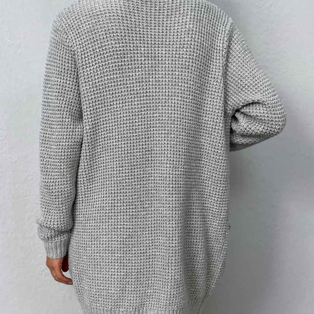 Cilirene - Lässig, warm Strickstrickjacke für Damen