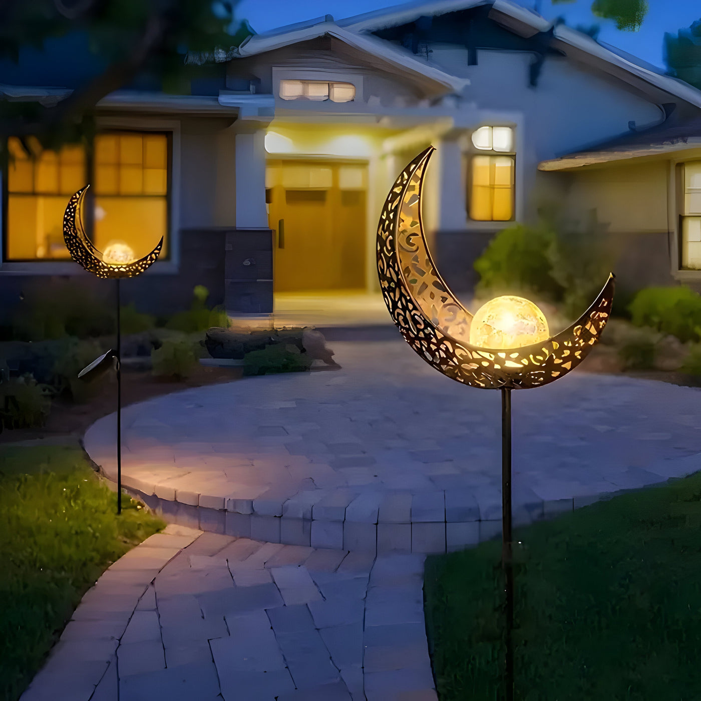 AuroraMeadow Light – Dekorative Solar Gartenleuchte